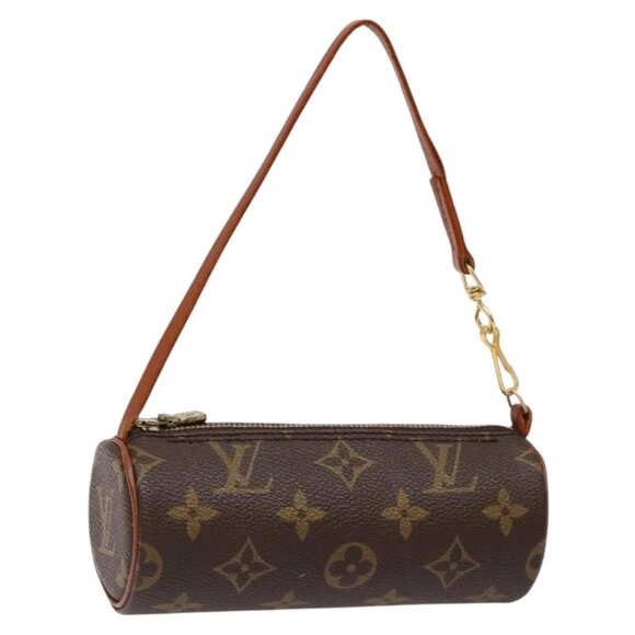 LOUIS VUITTON Monogram Papillon Pouch LV Auth BA4920 - Picture 2 of 16